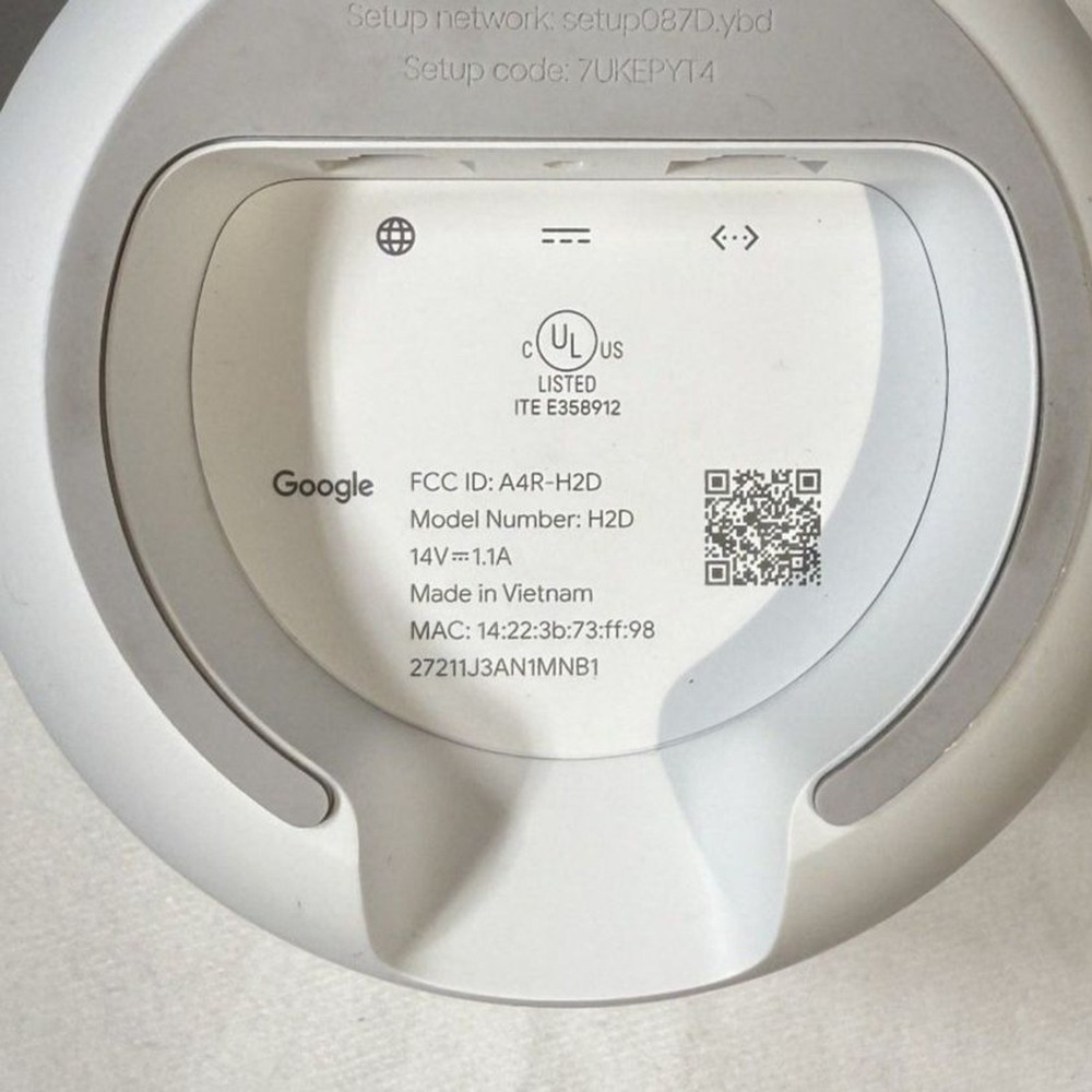 Google Nest Wifi Router White Model‎ H2D - Picture 4 of 7
